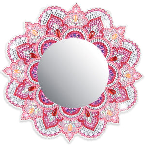 Diamond Painting Mandala spiegel