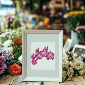 12 Mini Diamond Paintings - Bloemenset 2.0