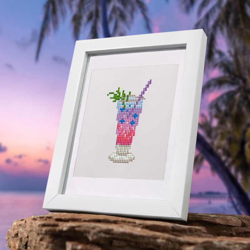 12 Mini Diamond Paintings - Cocktail set