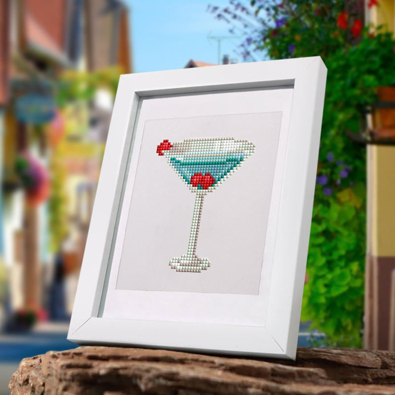 12 Mini Diamond Paintings - Cocktail set