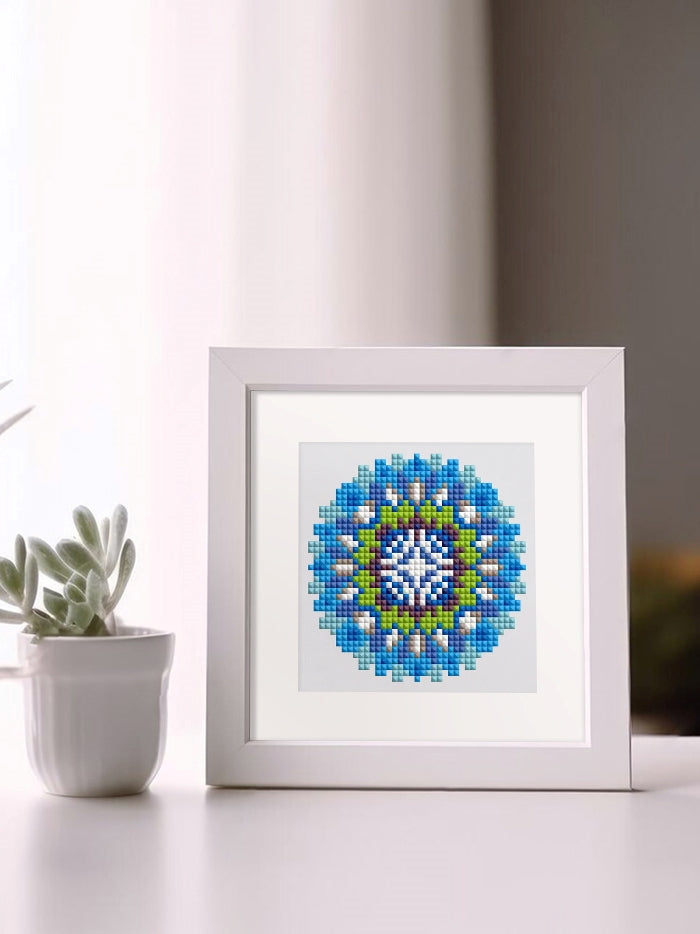 12 Mini Diamond Paintings - Mandala set