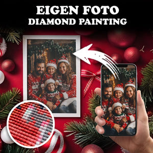 Eigen Foto Diamond Painting | Kerst